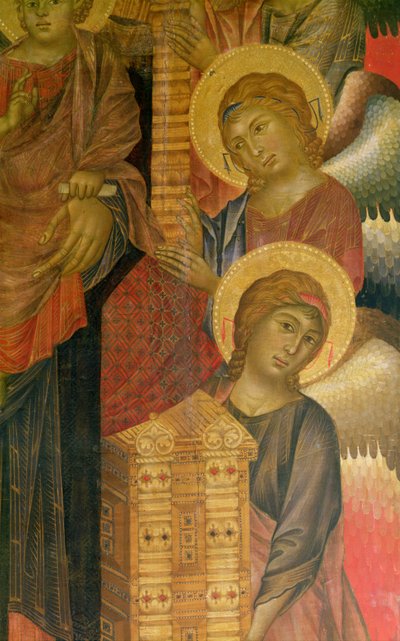 Angels from the Santa Trinita Altarpiece by Giovanni Cimabue